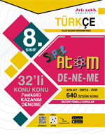8. SINIF SÜPER ATOM 32'Lİ DENEME TÜRKÇE